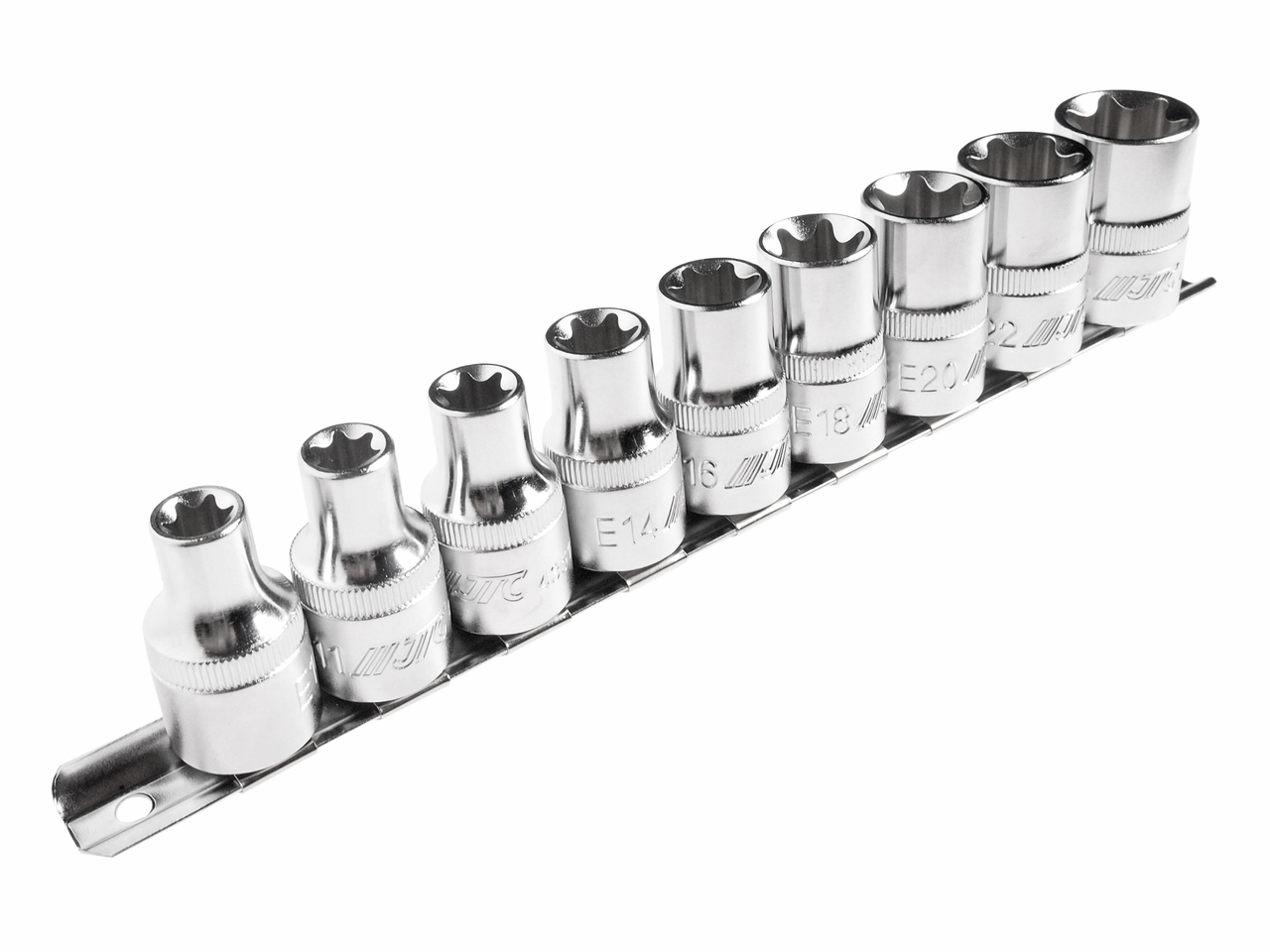 JTC-H409E Набор головок торцевых 1/2 TORX Е10-Е24 9 предметов